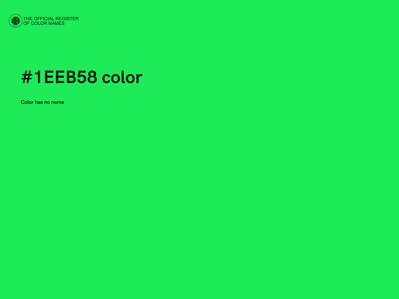 #1EEB58 color image