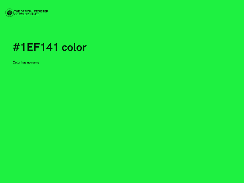 #1EF141 color image