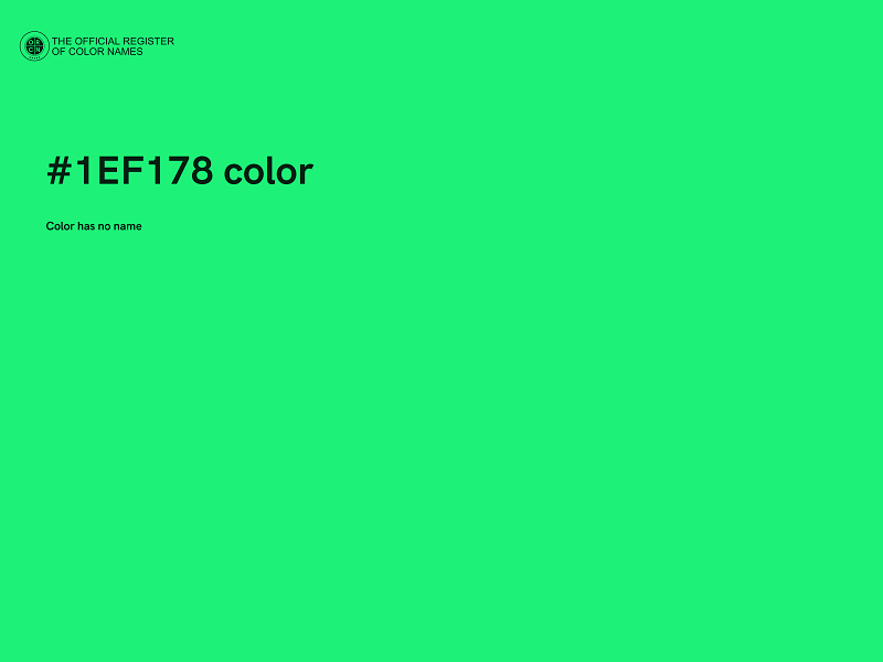 #1EF178 color image