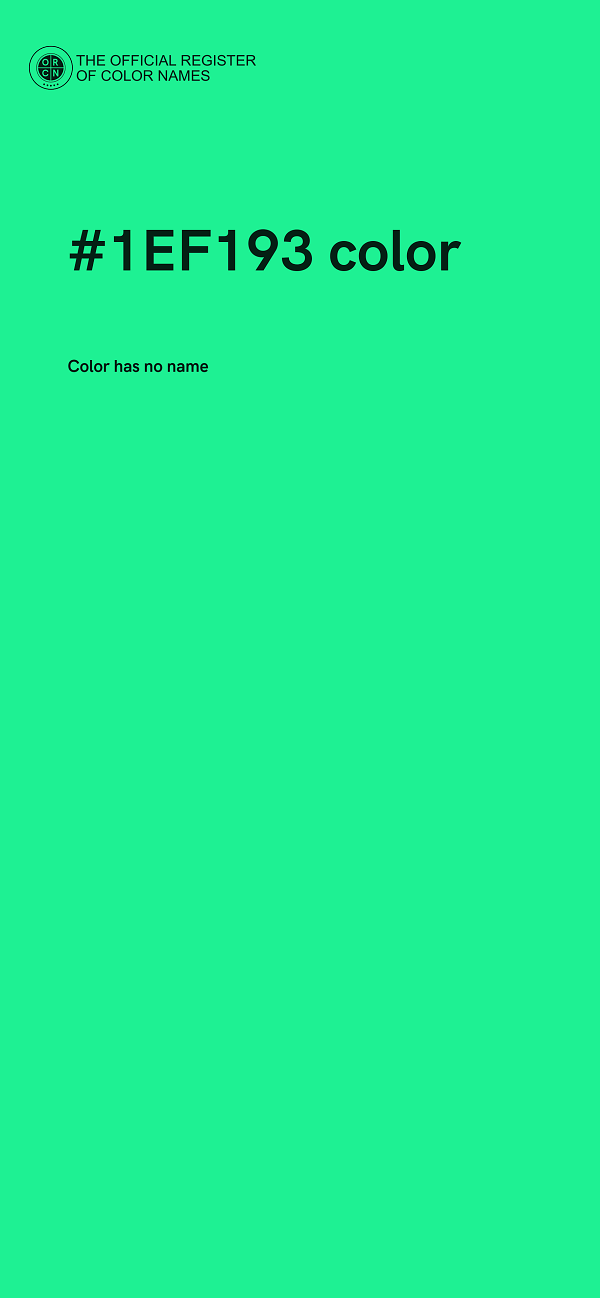 #1EF193 color image
