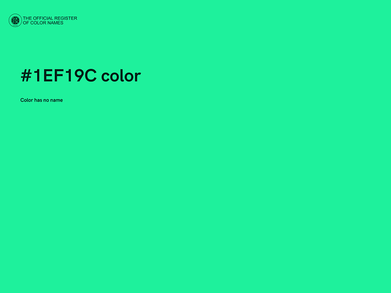 #1EF19C color image