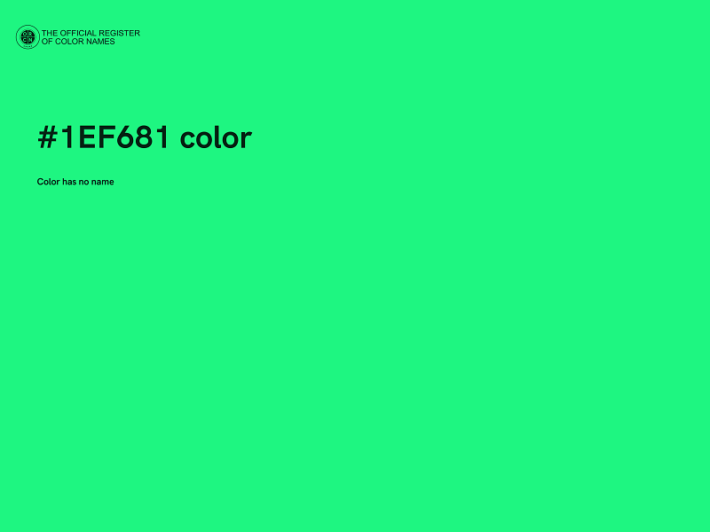 #1EF681 color image