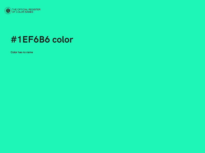 #1EF6B6 color image