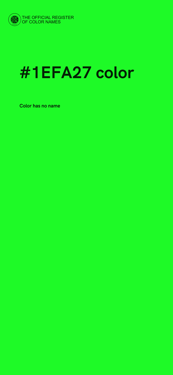 #1EFA27 color image