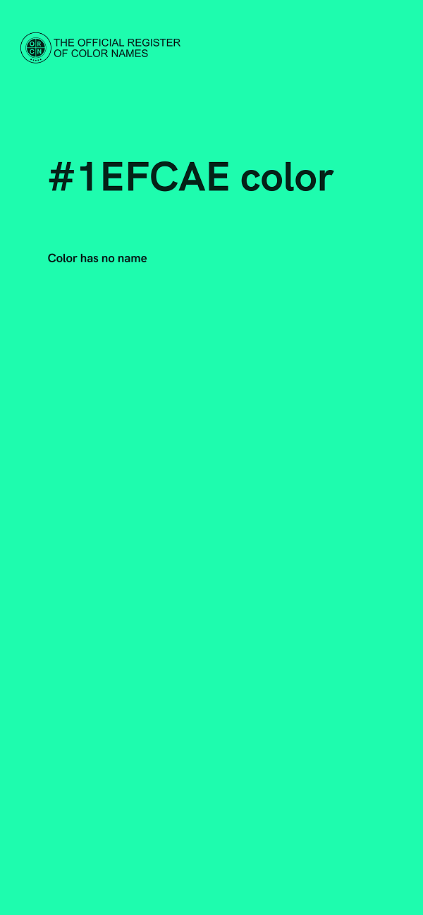 #1EFCAE color image