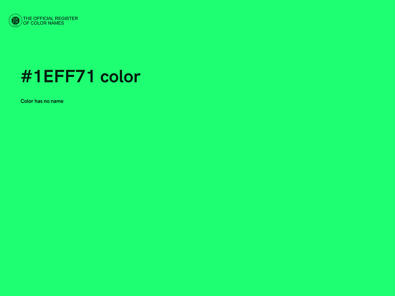 #1EFF71 color image
