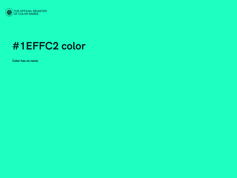 #1EFFC2 color image