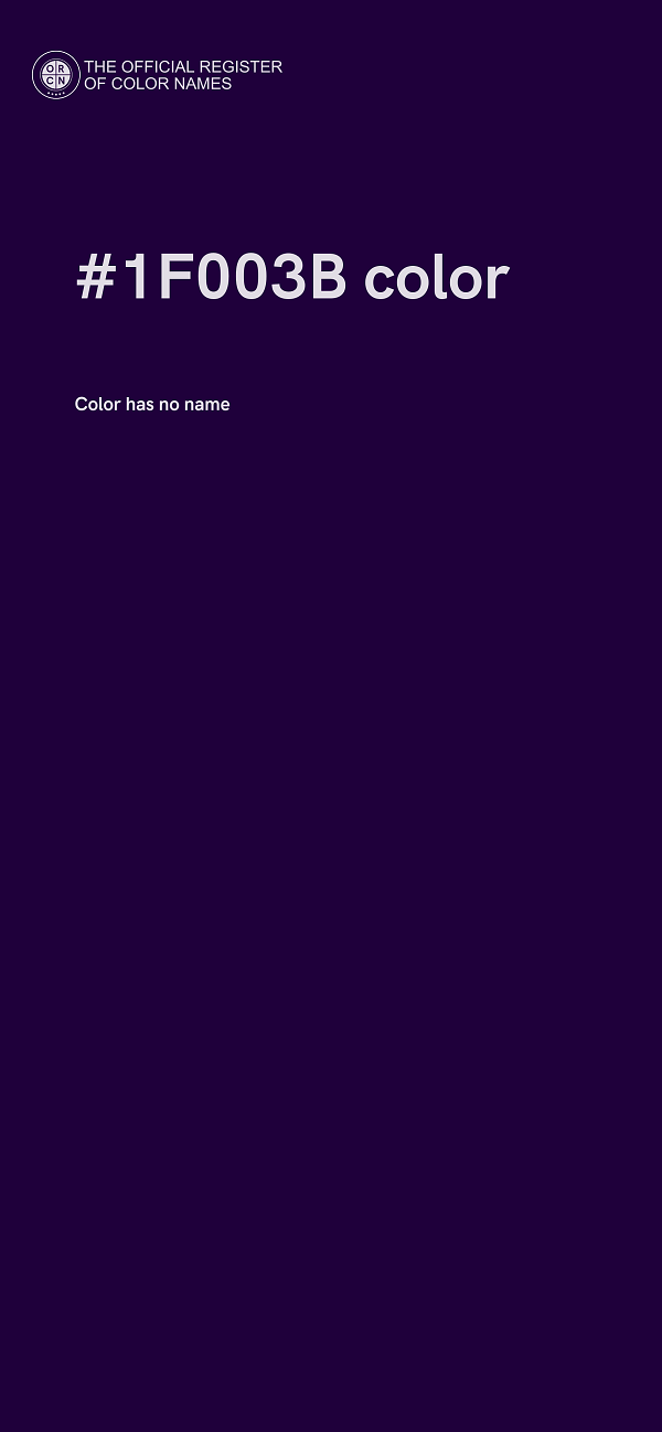 #1F003B color image