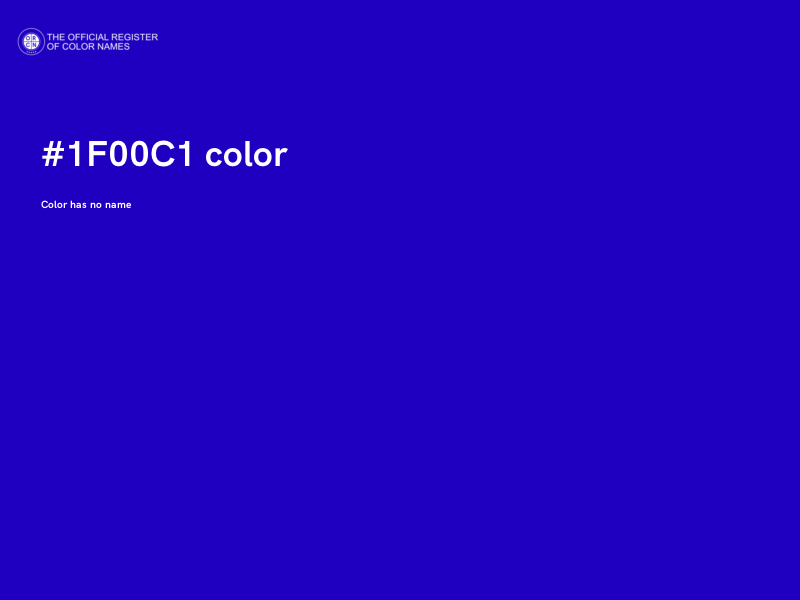 #1F00C1 color image