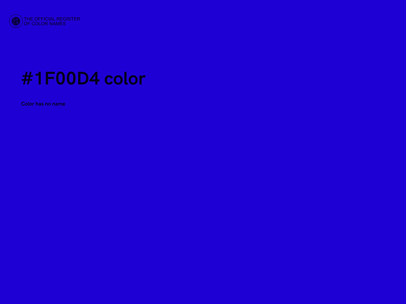 #1F00D4 color image