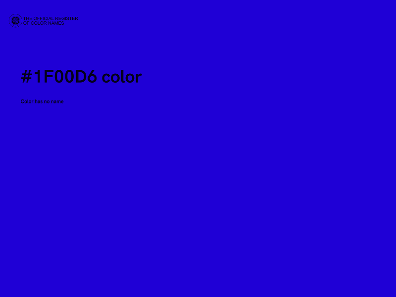 #1F00D6 color image