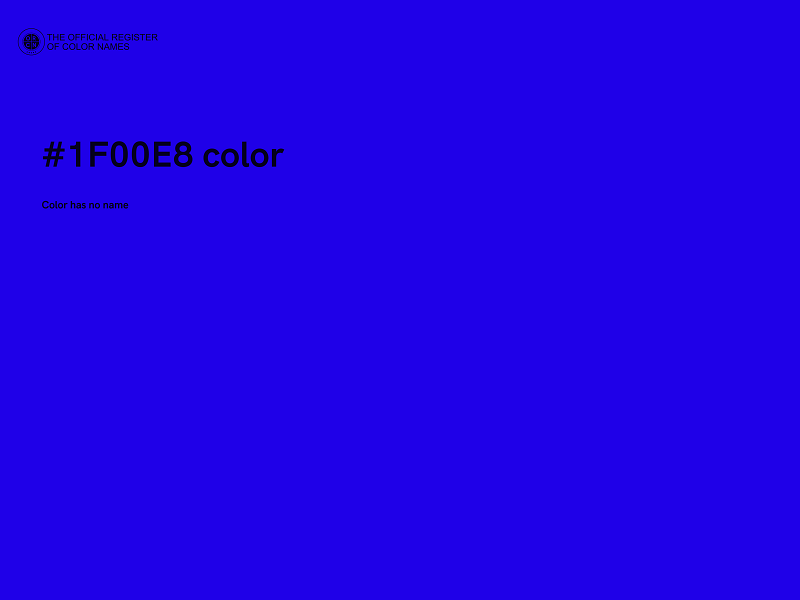 #1F00E8 color image