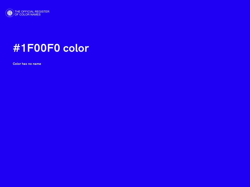 #1F00F0 color image