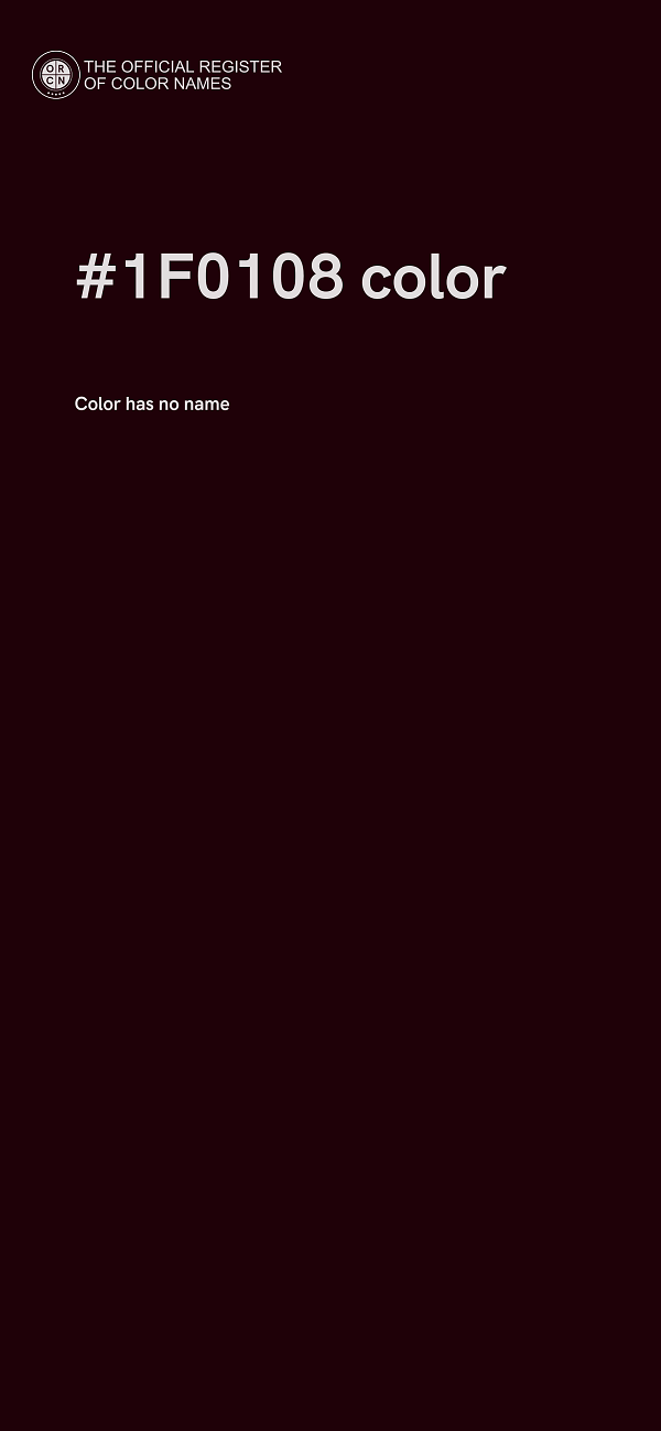 #1F0108 color image
