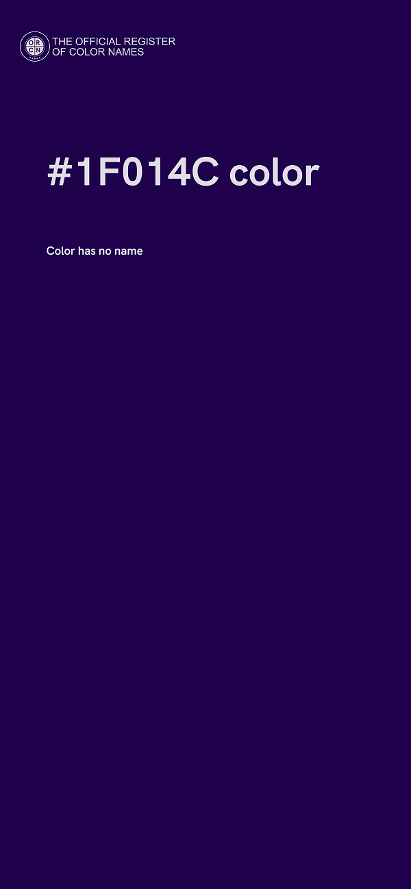 #1F014C color image