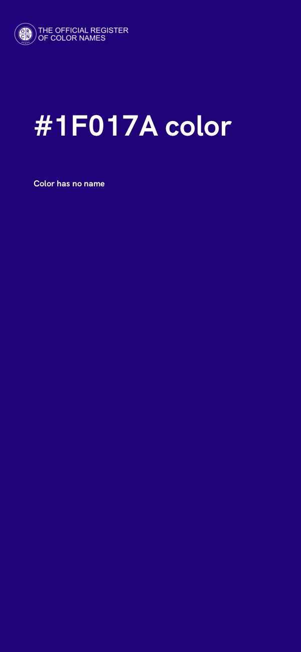 #1F017A color image