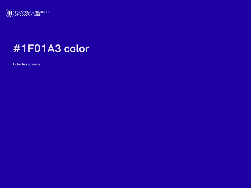 #1F01A3 color image