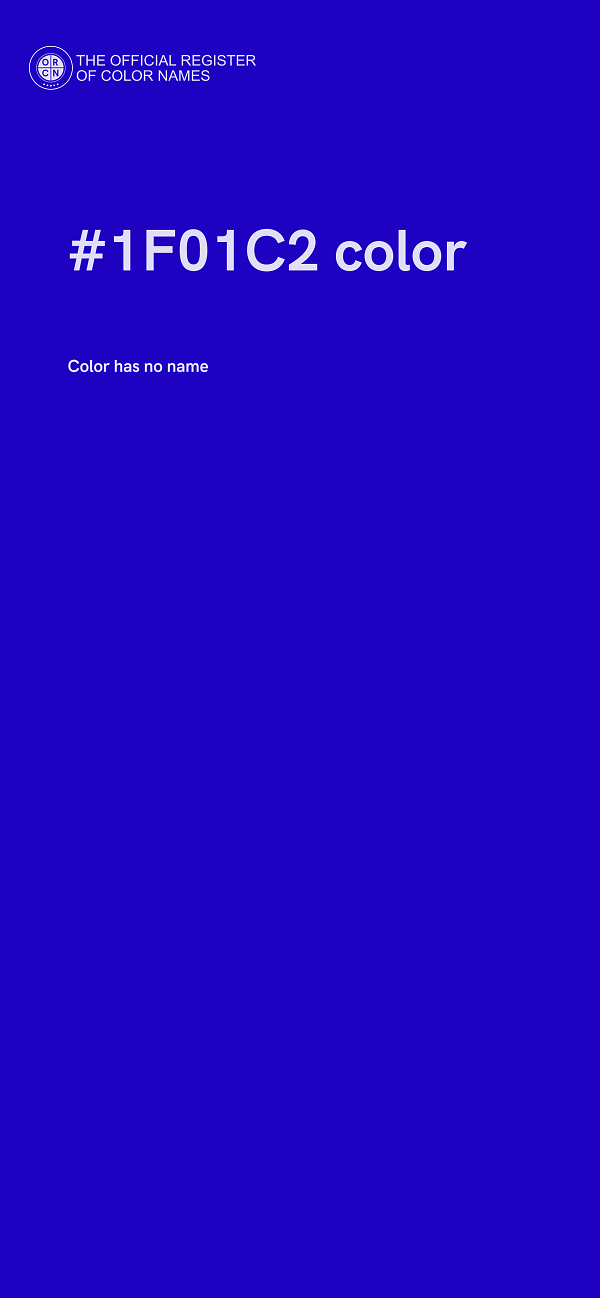 #1F01C2 color image