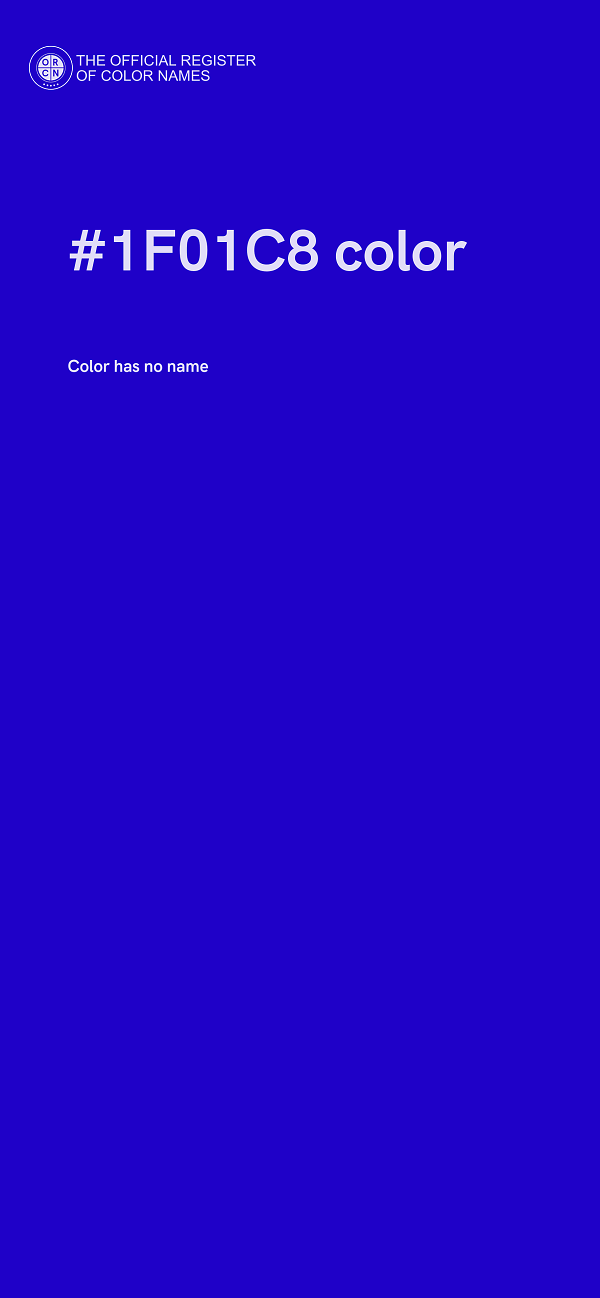#1F01C8 color image