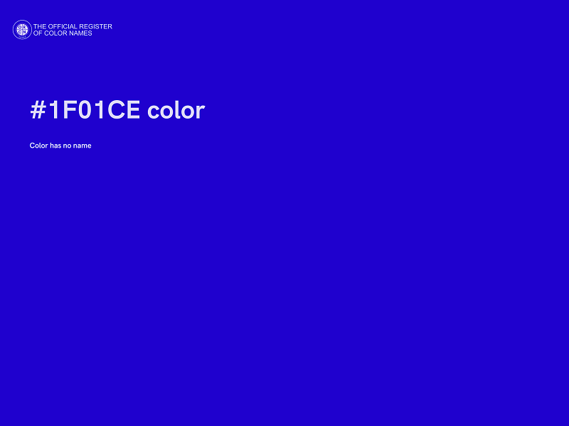 #1F01CE color image