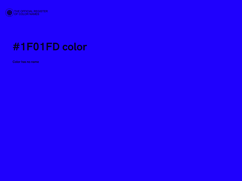 #1F01FD color image