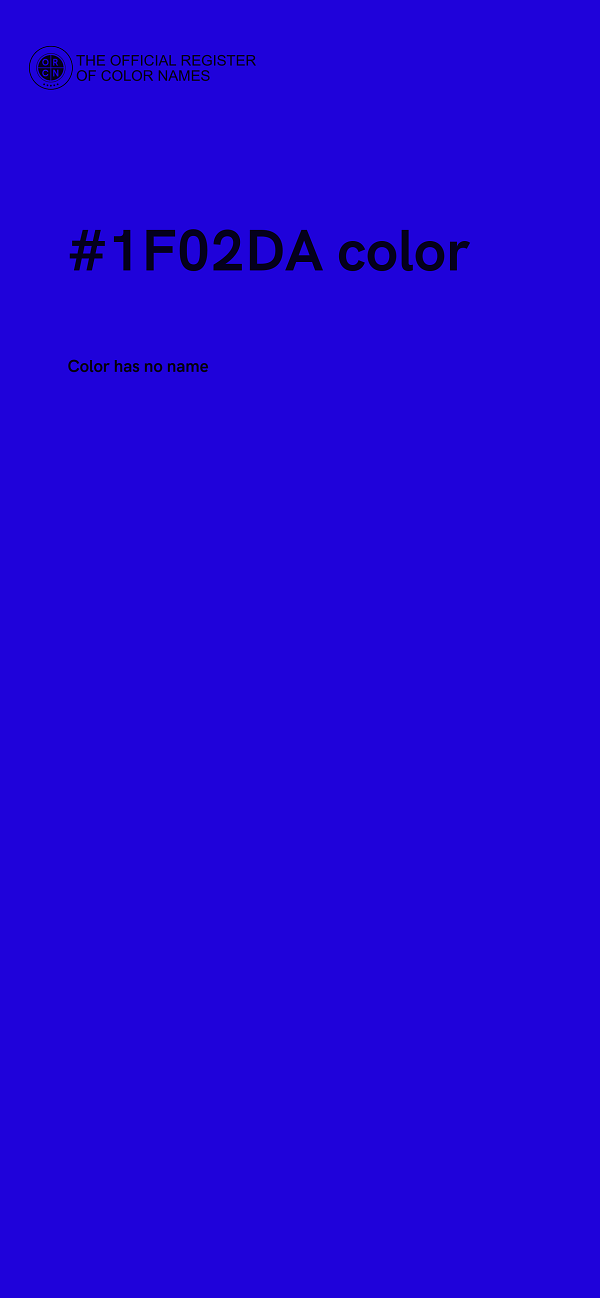 #1F02DA color image