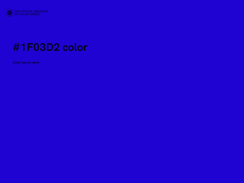 #1F03D2 color image
