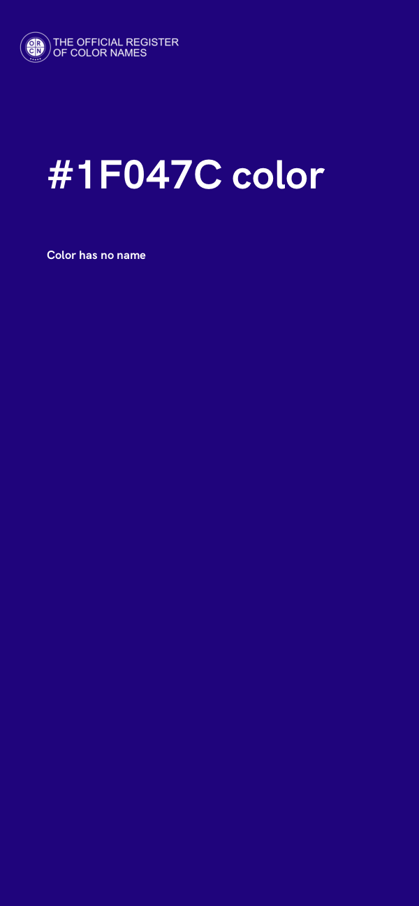 #1F047C color image