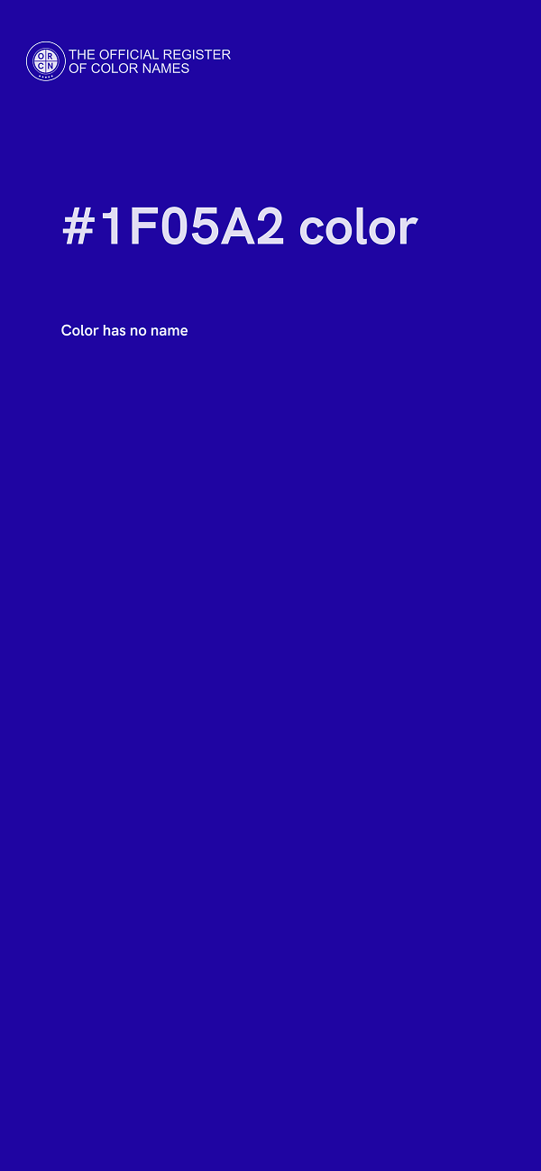 #1F05A2 color image