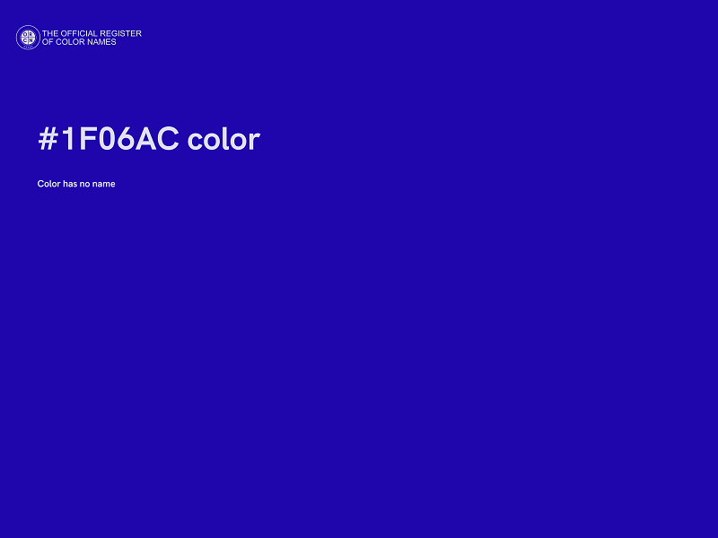 #1F06AC color image