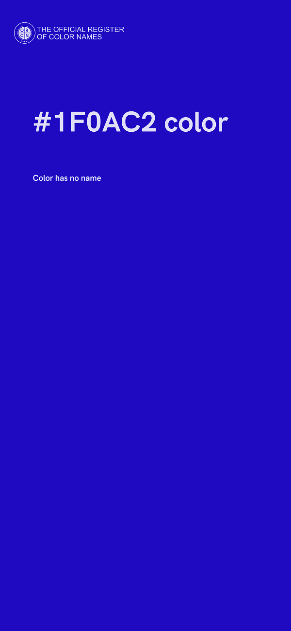 #1F0AC2 color image