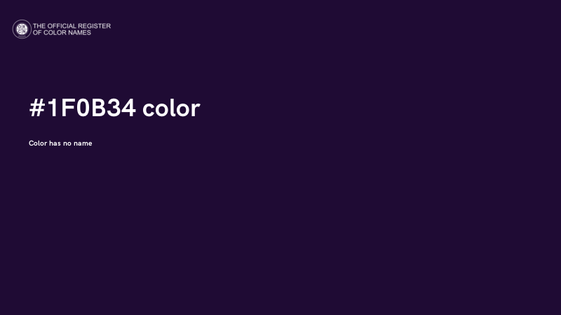 #1F0B34 color image