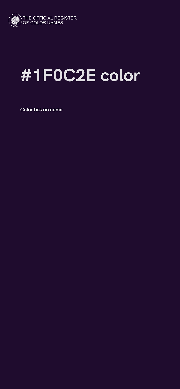 #1F0C2E color image