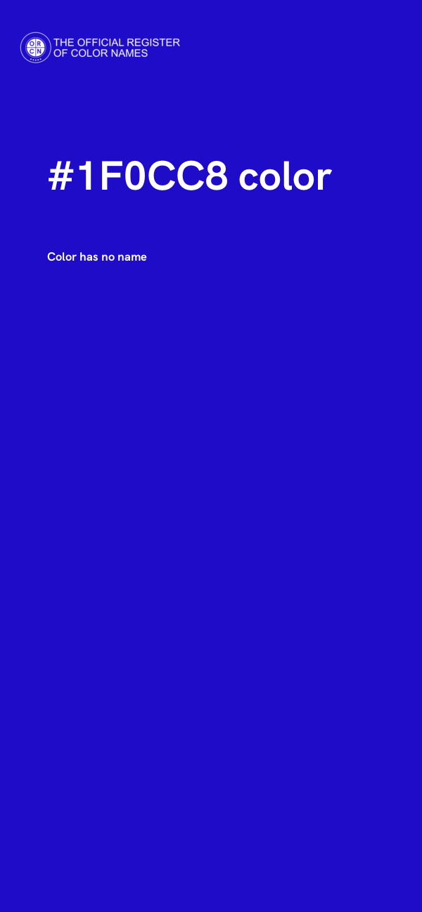 #1F0CC8 color image