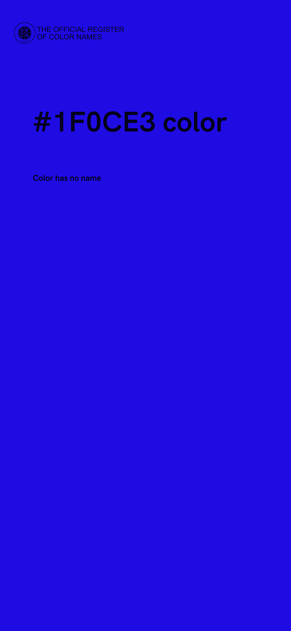 #1F0CE3 color image