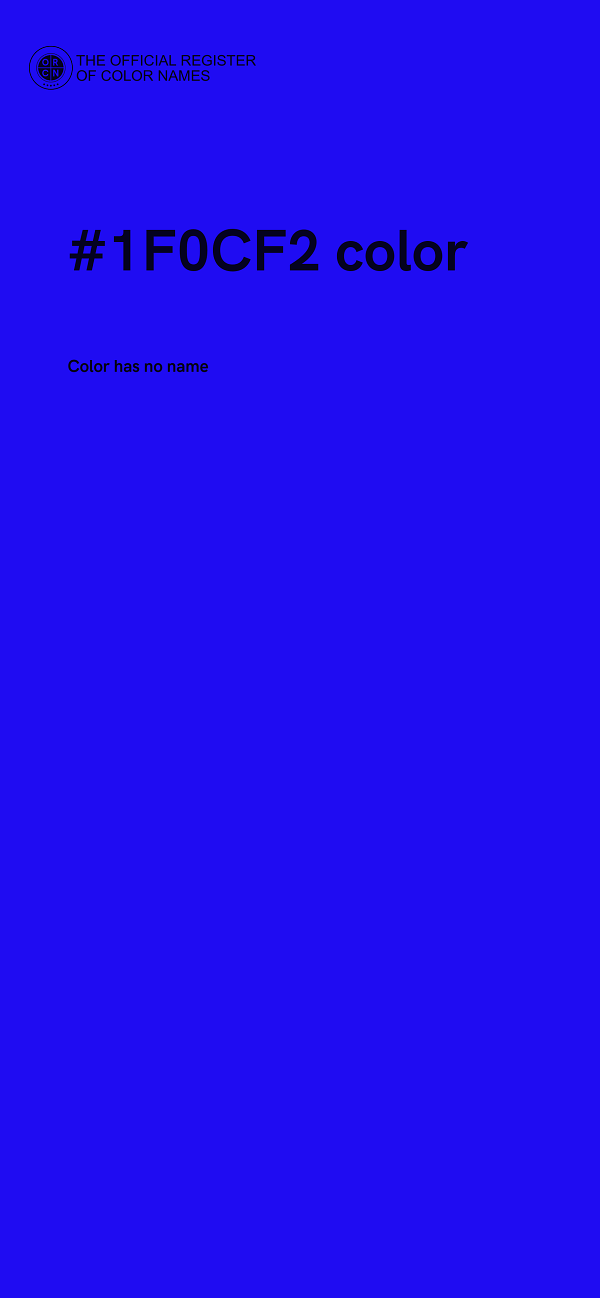 #1F0CF2 color image