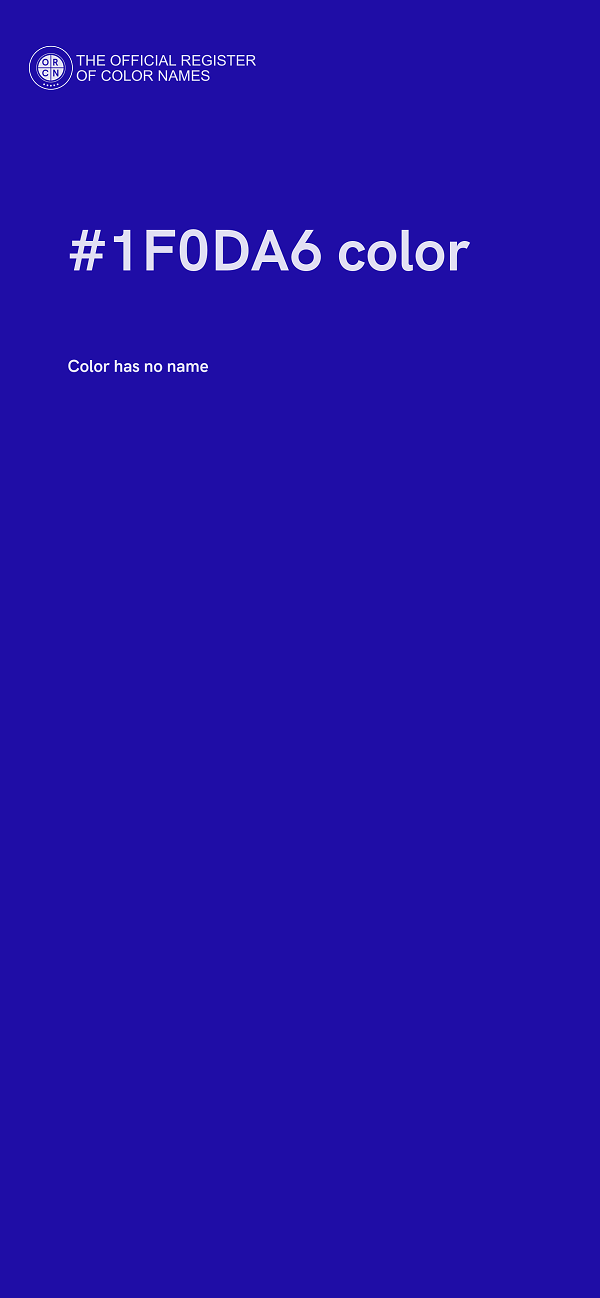 #1F0DA6 color image
