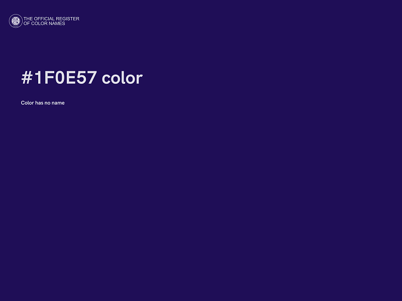#1F0E57 color image