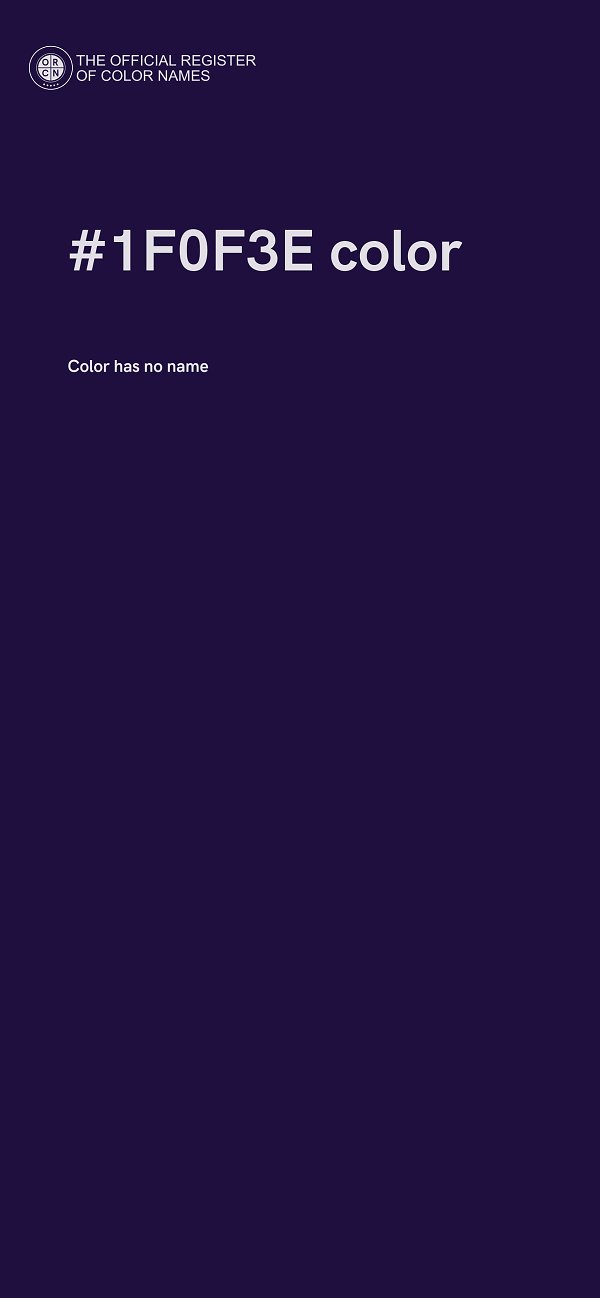 #1F0F3E color image