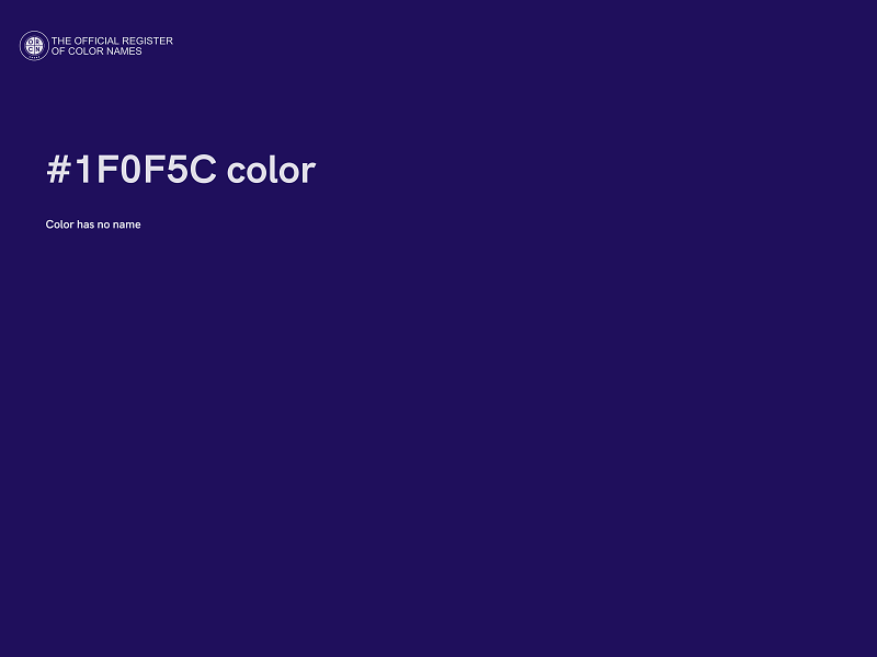 #1F0F5C color image