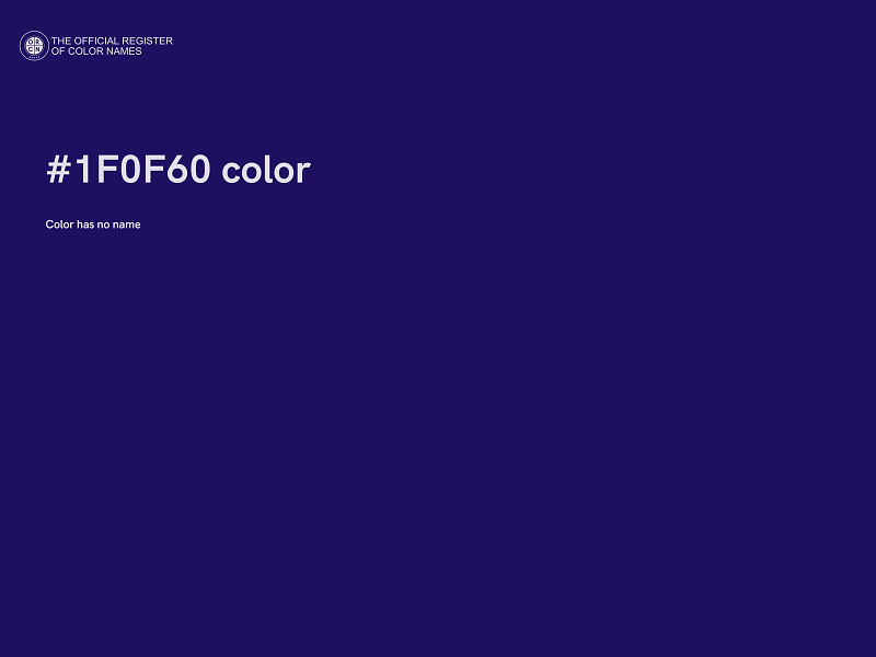 #1F0F60 color image