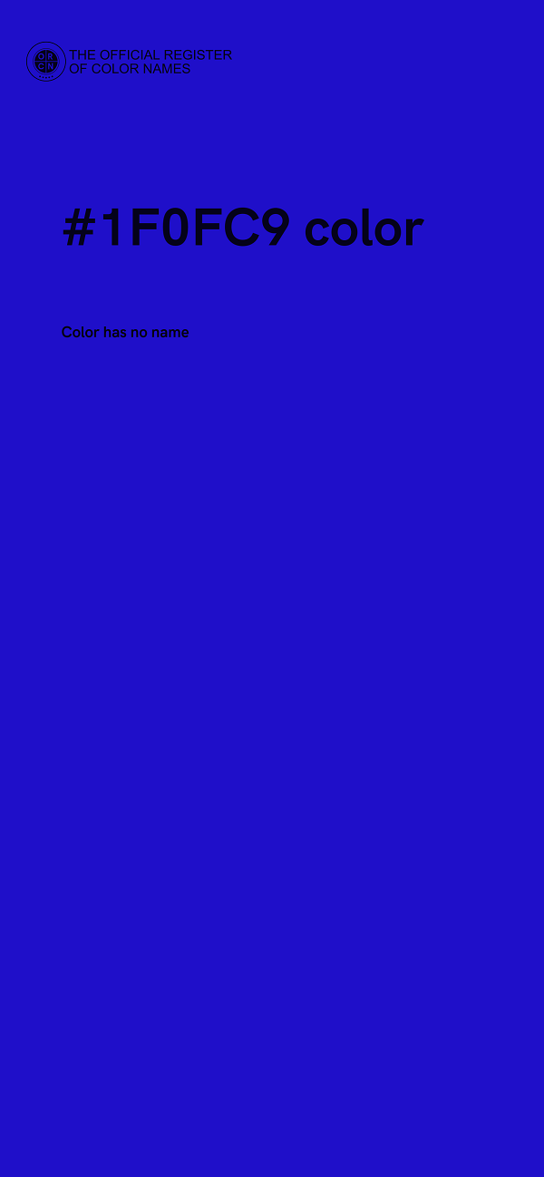 #1F0FC9 color image