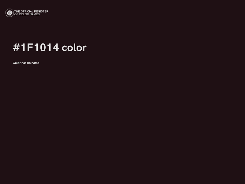 #1F1014 color image