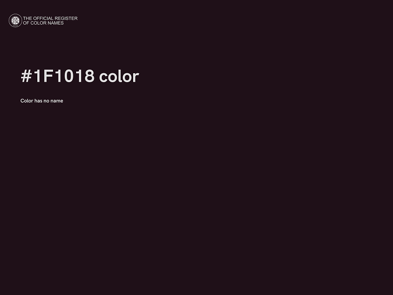 #1F1018 color image