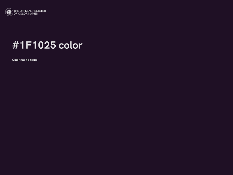 #1F1025 color image