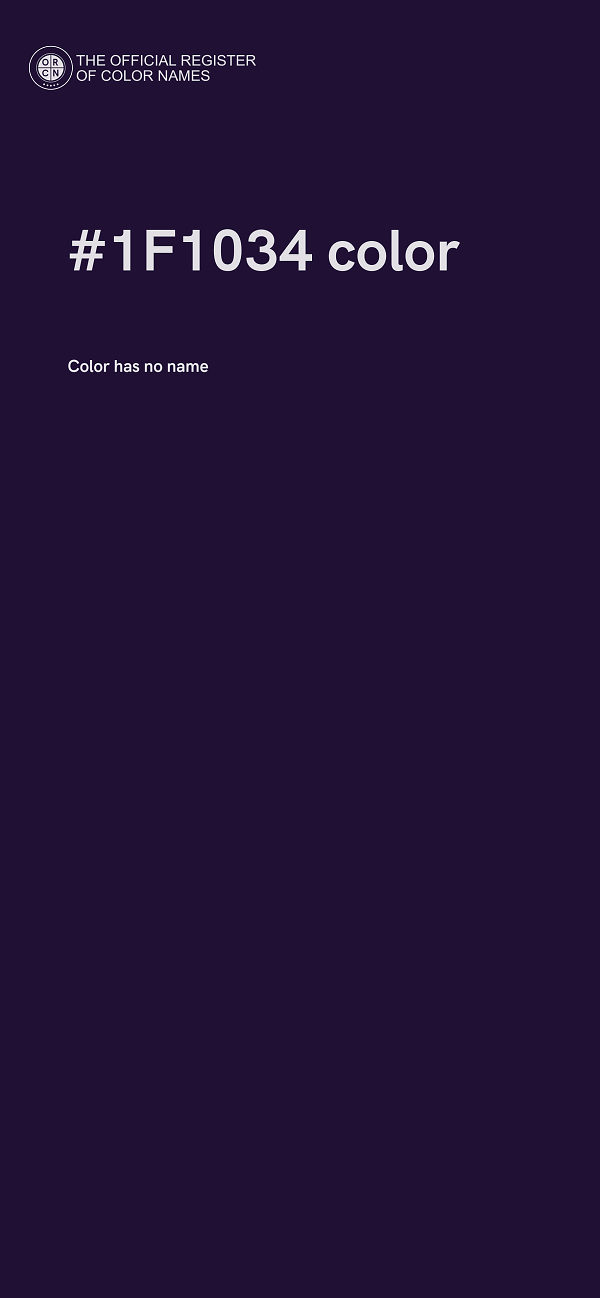 #1F1034 color image