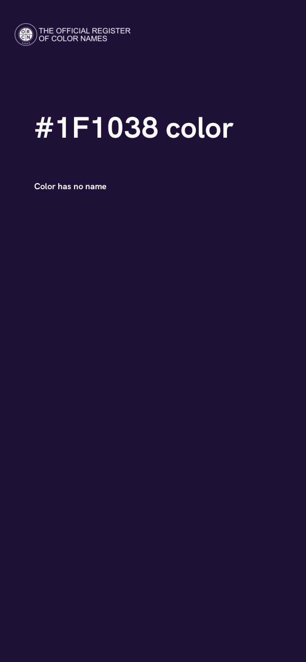 #1F1038 color image