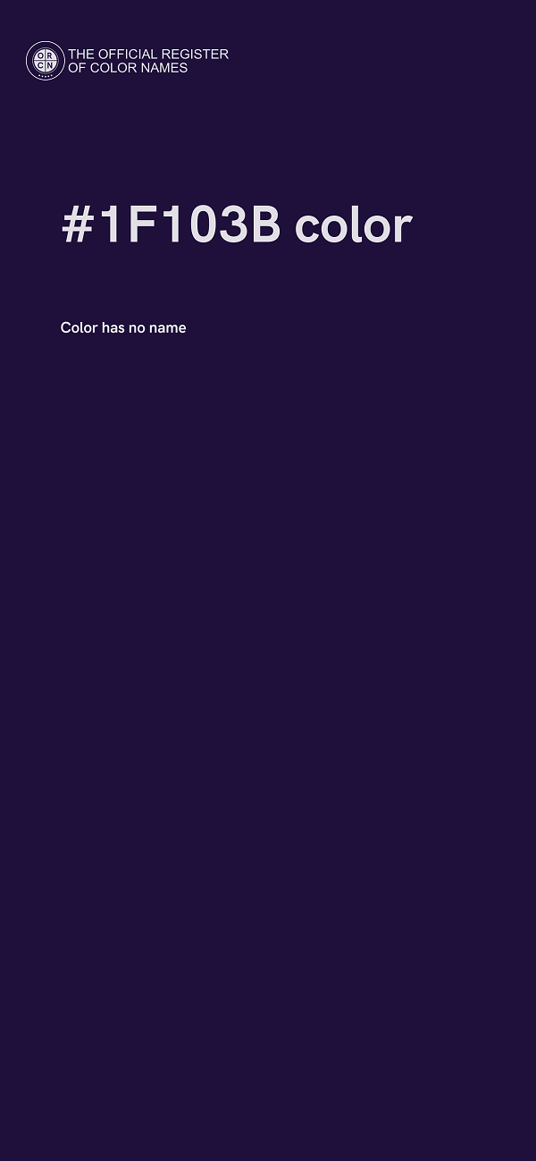 #1F103B color image