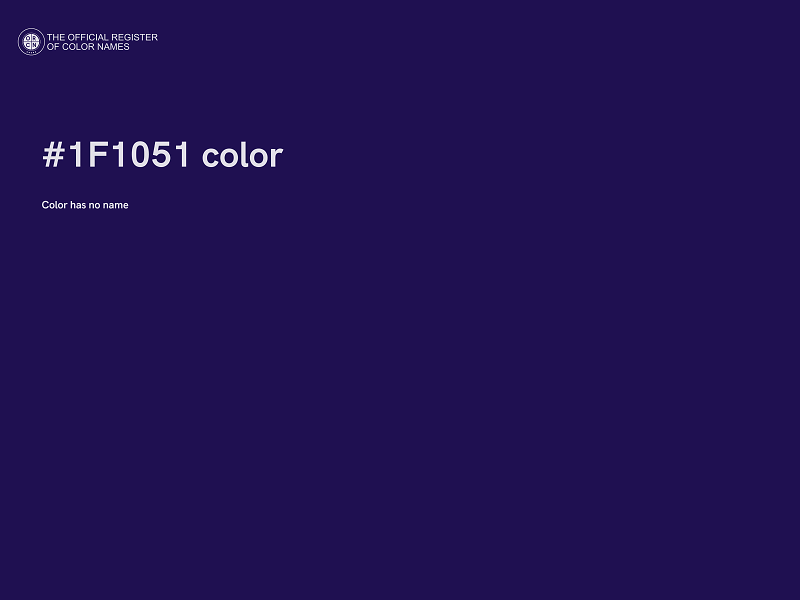 #1F1051 color image