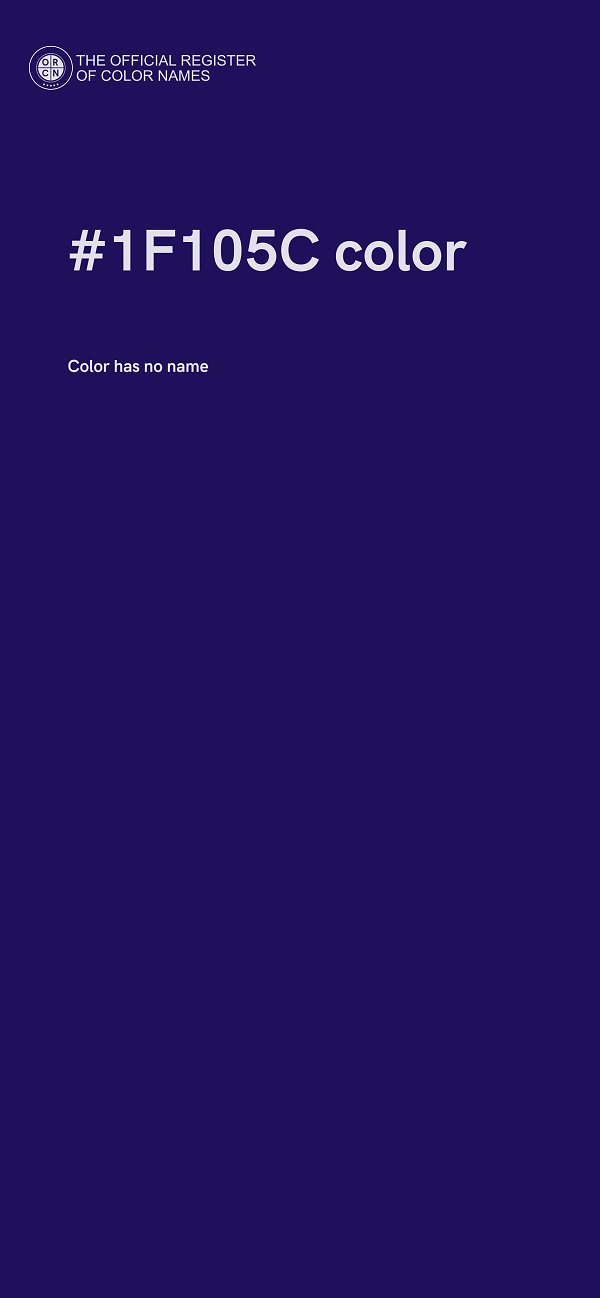 #1F105C color image